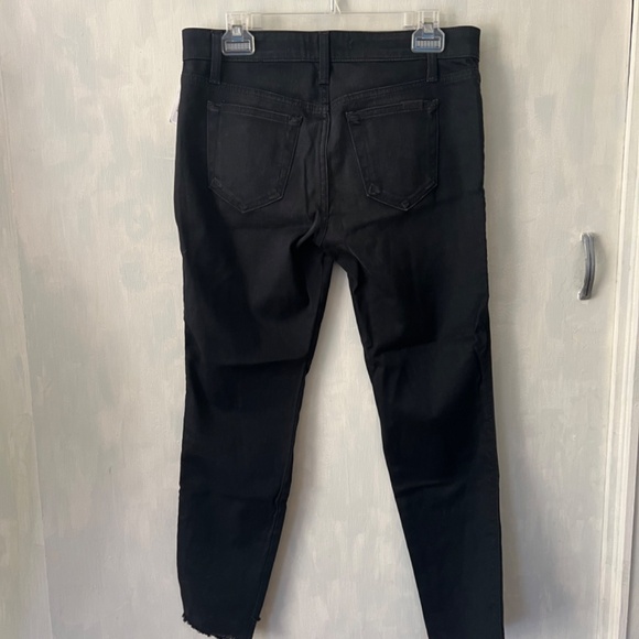 NWT Joe ‘s Jeans “the blondie” black cropped frayed hem size 28 - Picture 2 of 12